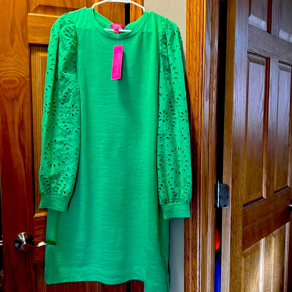 Lilly Pulitzer Jasona Eyelet Dress, medium